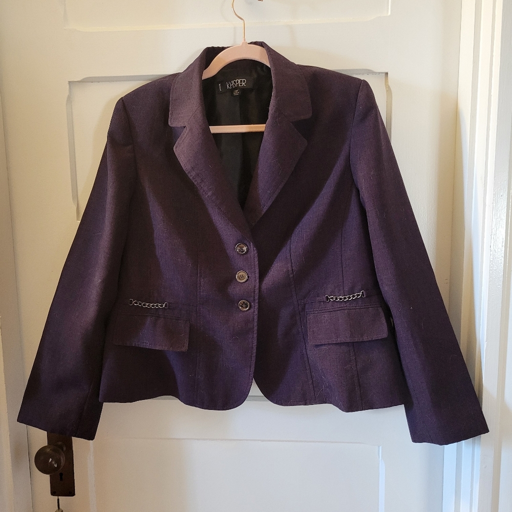 Purple Blazer